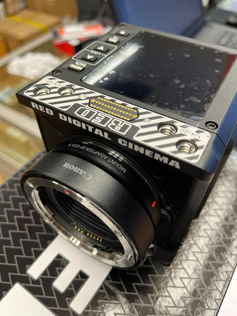 RED DIGITAL CINEMA KOMODO 6K Digital Cinema Camera W/Canon Mount Adapter EF-EOS