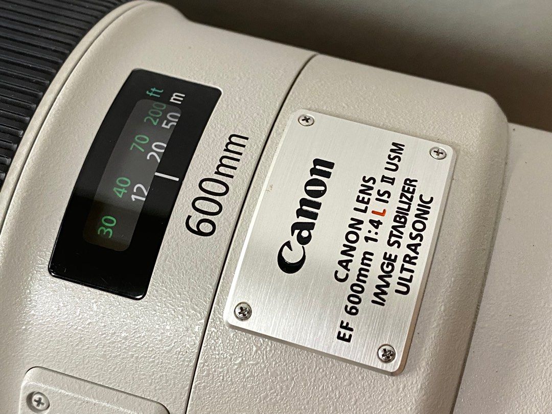 Canon 600mm F4 IS II lens