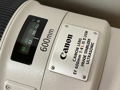 Canon 600mm F4 IS II lens