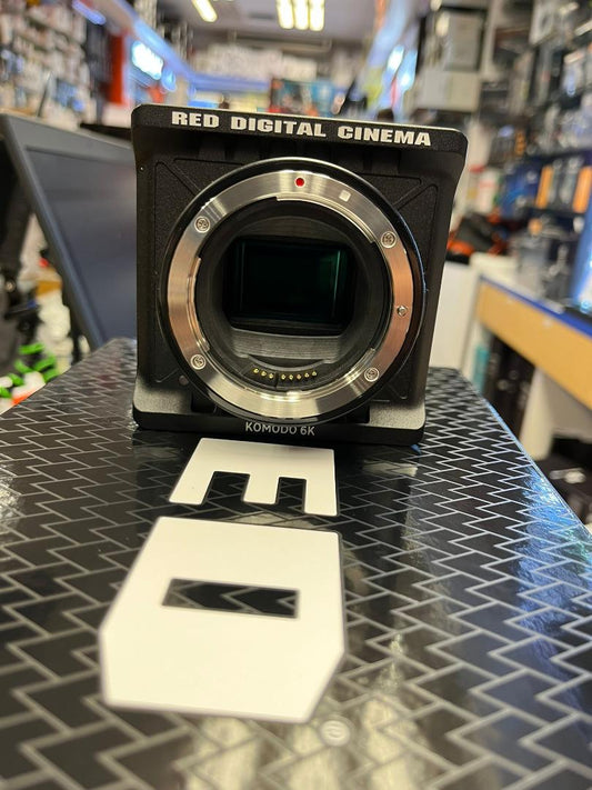 RED DIGITAL CINEMA KOMODO 6K Digital Cinema Camera W/Canon Mount Adapter EF-EOS
