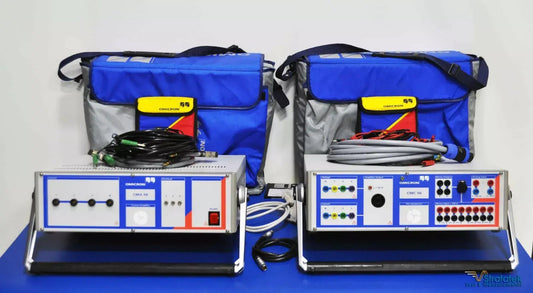 Omicron CMC 56 Relay Test Set and CMA 56 Amplifier with Software Calibrated